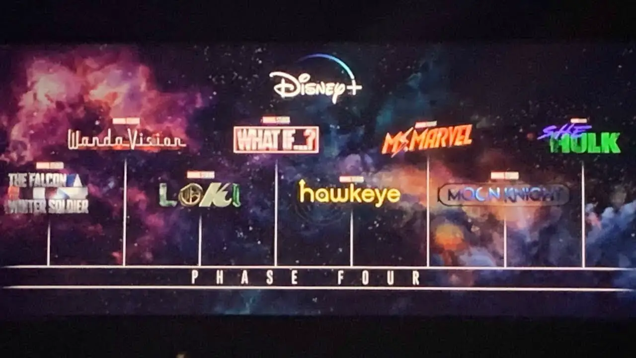 Marvel Phase 4 TV shows lineup