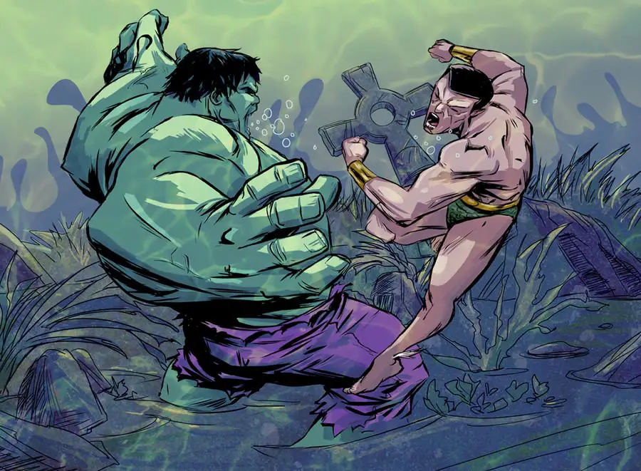 Marvel acquired full rights of Hulk and Namor