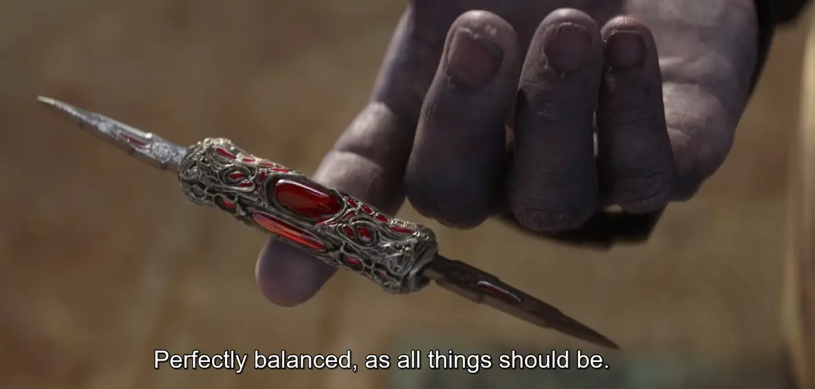Perfectly Balanced as all things should be