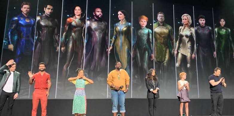 The Eternals characters and cast