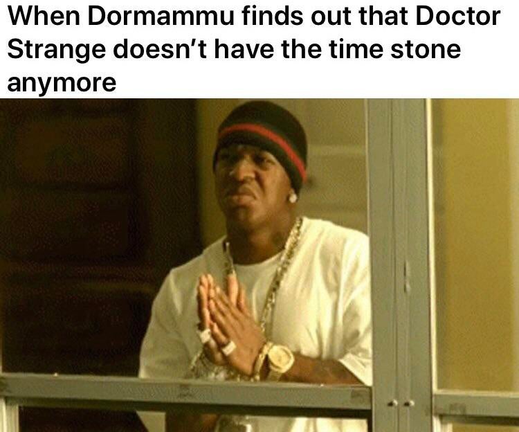 Dormammu find out dr strange doesn't have time stone