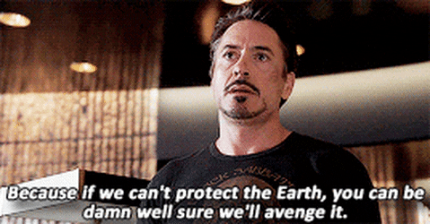 if we can't protect the earth, we'll avenge it!