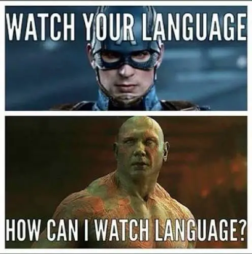 how to watch language