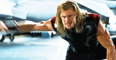 Thor calls his hammer