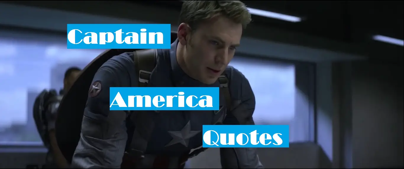 Captain America quotes