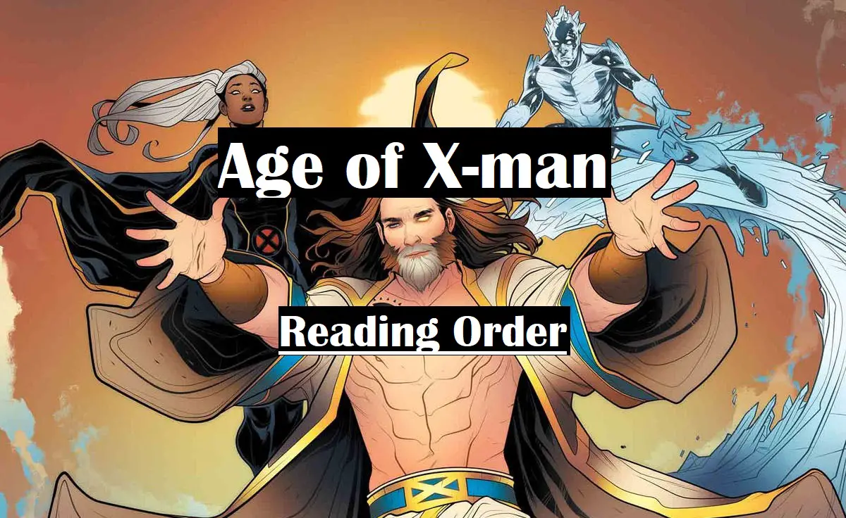 Age of x-man reading order