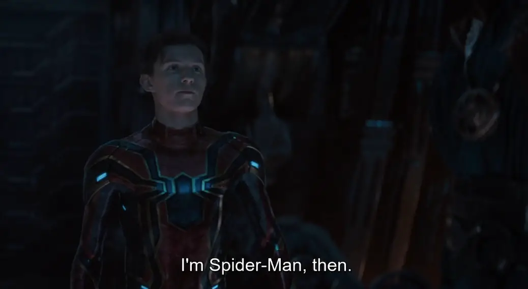 I'm Spider-man then