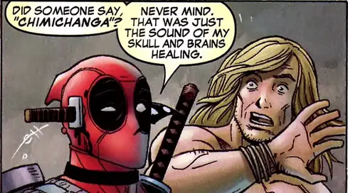 deadpool and chimichangas quotes
