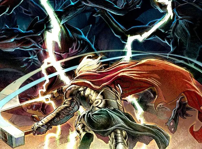 Gorr attacks on Asgard