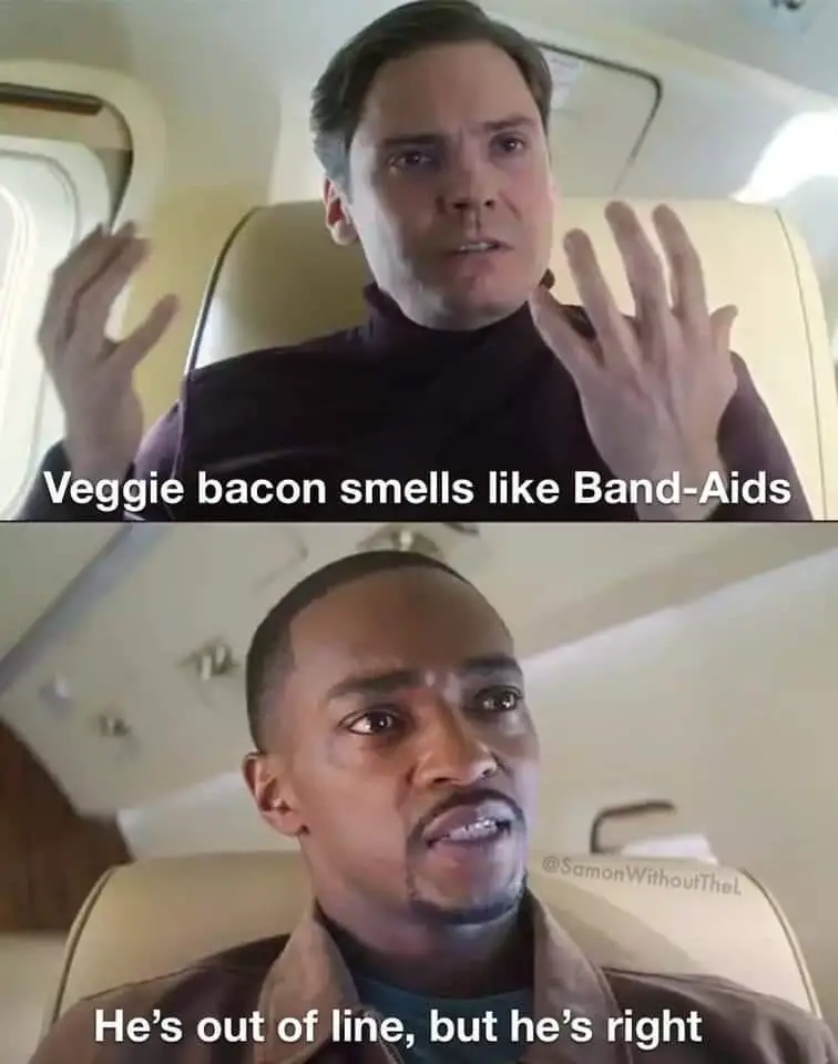 veggie bacon meme
